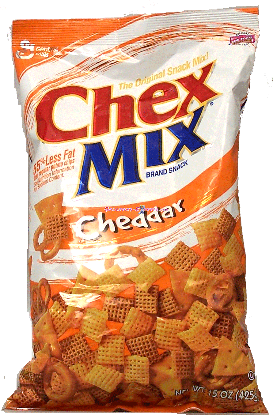 Chex Mix cheddar flavor snack mix Full-Size Picture